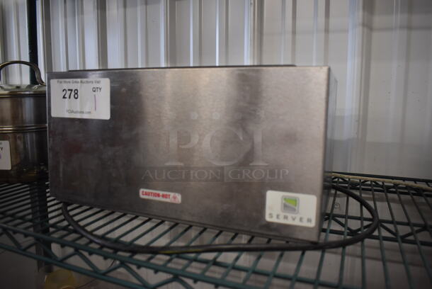 Server DI-2 Stainless Steel Commercial Countertop Double Dip Server. 120 Volts, 1 Phase. 14.5x8x7.5 - Image 2 of 6