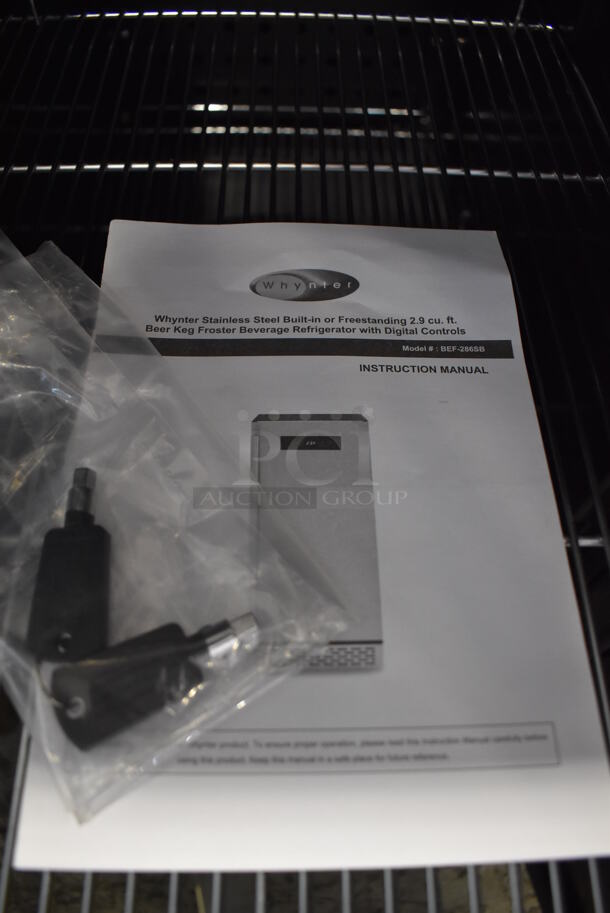 BRAND NEW! Whynter BEF-286SB Stainless Steel Beverage Cooler. 115 Volts, 1 Phase. 15x24x34. Tested and Working! - Image 6 of 8