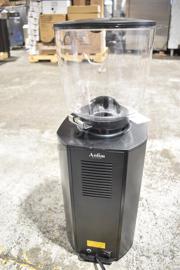 BRAND NEW SCRATCH AND DENT! 2024 Hemro Alba MyCafe Anfim Milano Metal Countertop Espresso Bean Grinder. 120 Volts, 1 Phase. Tested and Working! - Image 4 of 7