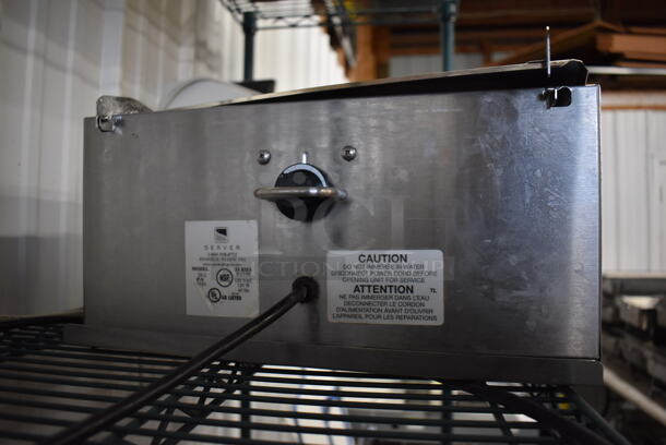 Server DI-2 Stainless Steel Commercial Countertop Double Dip Server. 120 Volts, 1 Phase. 14.5x8x7.5 - Image 5 of 6