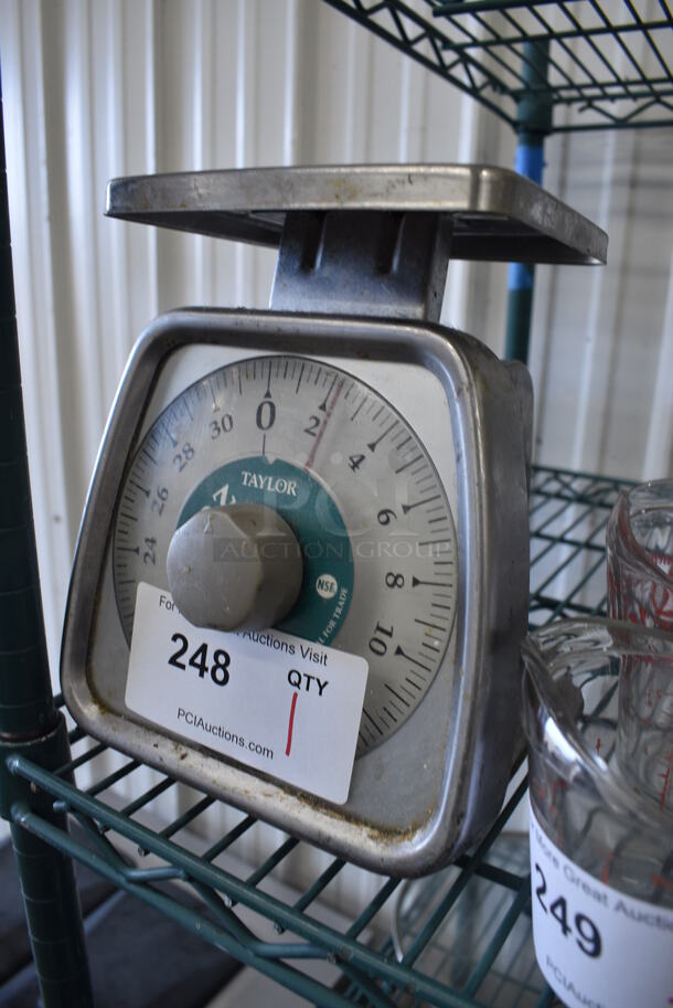 Taylor Metal Countertop Food Portioning Scale. 7x7.5x9 - Image 2 of 3