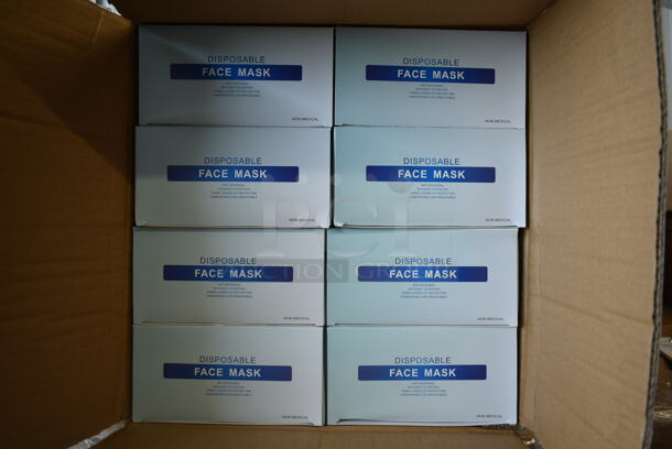 22 BRAND NEW Boxes of Disposable Face Masks. 22 Times Your Bid! - Image 3 of 4