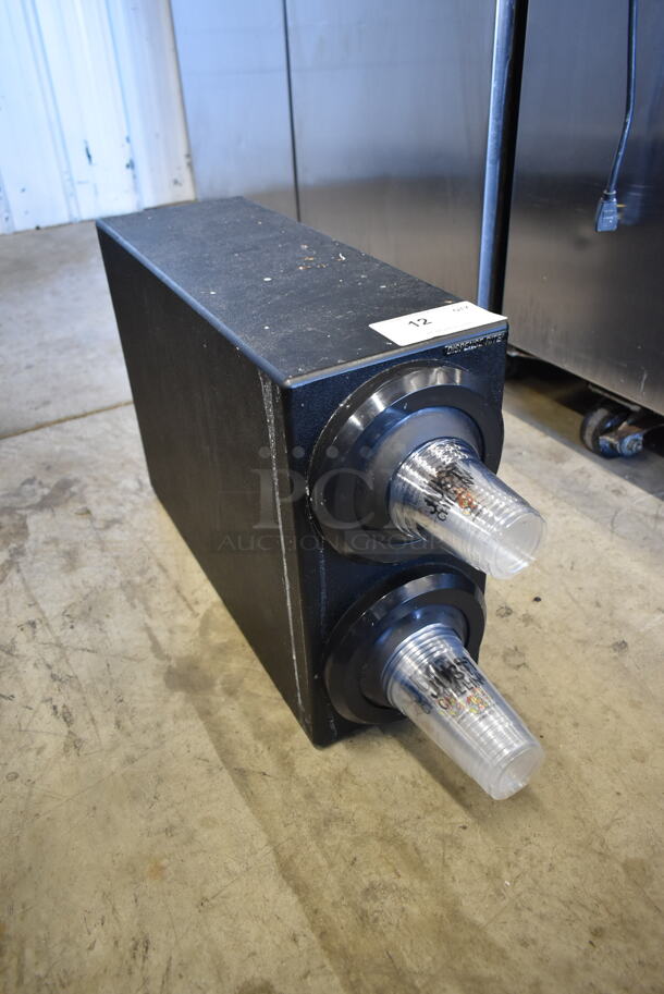 Dispense-Rite Black 2 Well Cup Dispenser. - Image 2 of 4