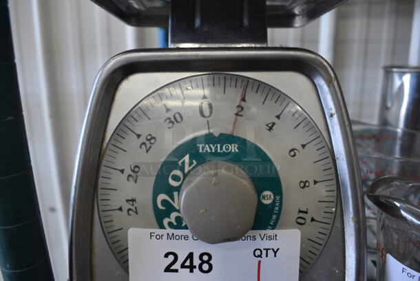Taylor Metal Countertop Food Portioning Scale. 7x7.5x9 - Image 3 of 3