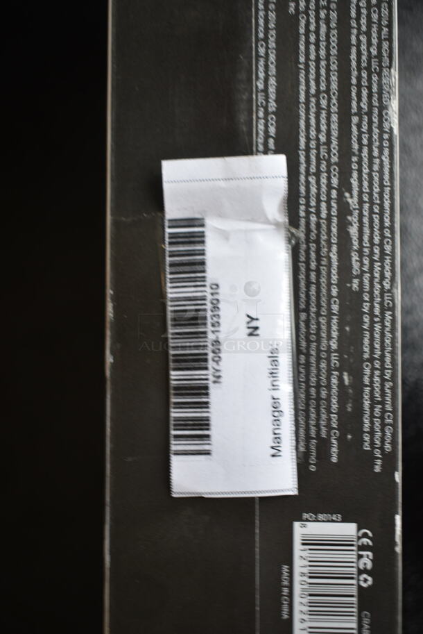2 BRAND NEW! Coby CRABT-104 Bluetooth Alarm Clock. 2 Times Your Bid!  - Image 5 of 6