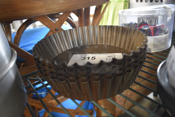 4 Metal Baking Pans w/ Loose Bottom. 8x8x2. 4 Times Your Bid! - Image 2 of 3