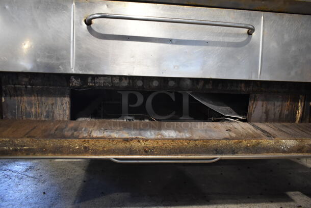 2 Bari Stainless Steel Commercial Gas Powered Single Deck Pizza Oven w/ Cooking Stones. 2 Times Your Bid! - Image 9 of 11