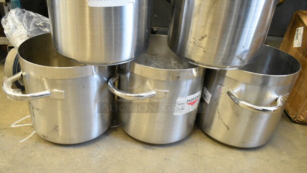 5 Vollrath 11101-20 Paderno 6 1/2 qt Stainless Steel Stock Pot. 5 Times Your Bid!  - Image 3 of 7