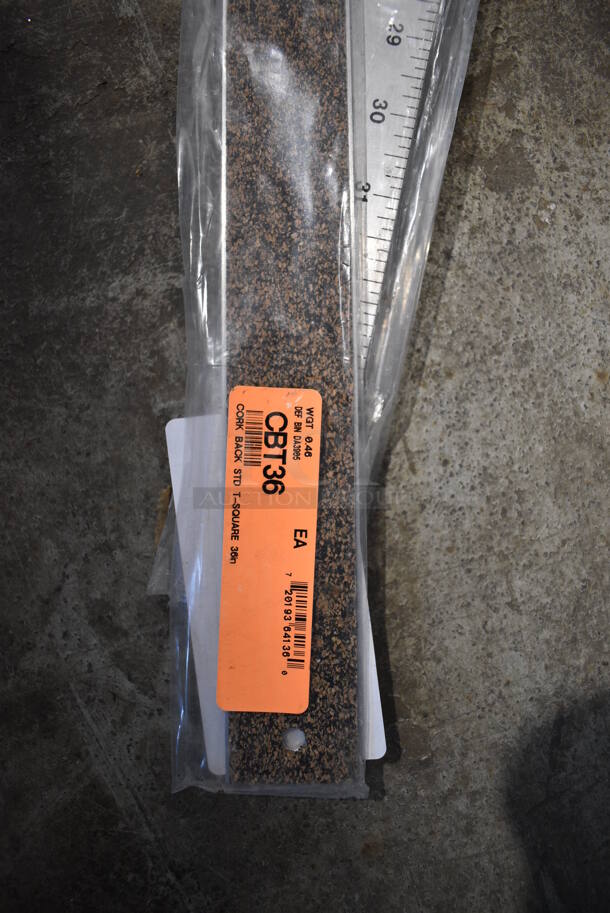4 BRAND NEW! Alvin CBT36 Stainless Steel Professional T Square. 9x38. 4 Times Your Bid! - Image 3 of 3