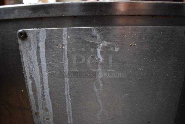 Henny Penny 500 Stainless Steel Commercial Electric Powered Floor Style Pressure Fryer on Commercial Casters. 208 Volts, 1 Phase. 18x38x46 - Image 11 of 11