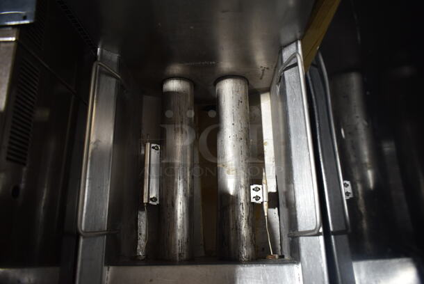 Stainless Steel Commercial Countertop Natural Gas Powered Deep Fat Fryer. - Image 2 of 5
