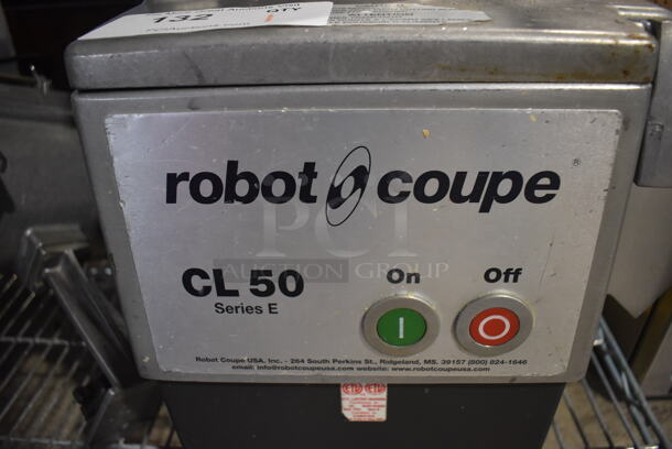 Robot Coupe CL 50 Series E Metal Commercial Countertop Food Processor. 120 Volts, 1 Phase. 14x12x24. Tested and Working! - Image 3 of 5