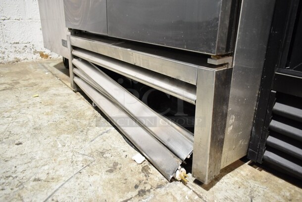 2016 True T-35 Stainless Steel Commercial 2 Door Reach In Cooler w/ Poly Coated Racks. 115 Volts, 1 Phase. Tested and Working! - Image 2 of 5