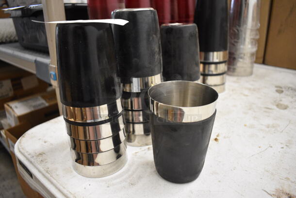 15 Metal Mixing Cups. 3.25x3.25x4.5. 15 Times Your Bid! - Image 3 of 3