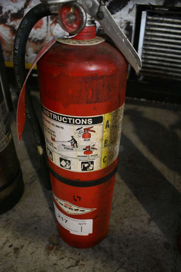 Amerex Fire Extinguisher. 6x6x21 - Image 3 of 3