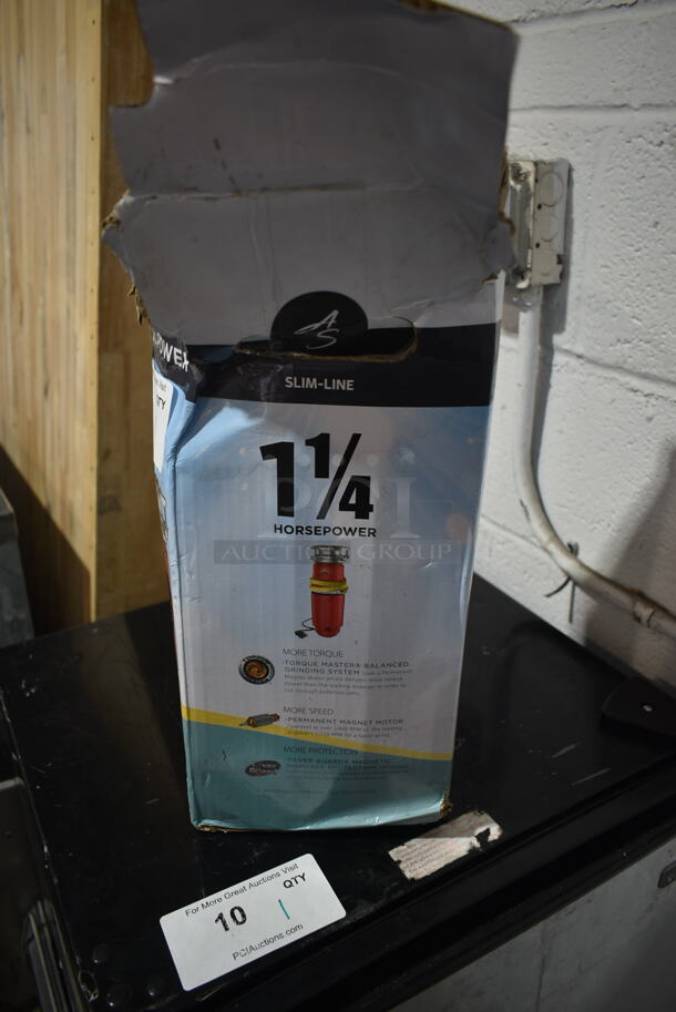 IN ORIGINAL BOX! American Standard ASD-125-SL Slim Line Food Waste Disposer.  - Image 3 of 5