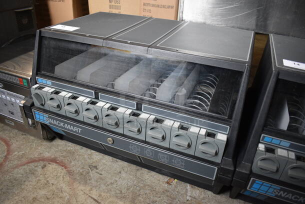 Snack-Mart Black Countertop 9 Slot Snack Vending Machine. 28x21x20.5 - Image 2 of 4