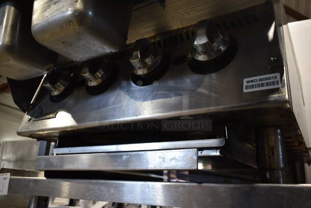 Star Ultra Max Stainless Steel Commercial Countertop Natural Gas Powered Charbroiler Grill.  - Image 6 of 7