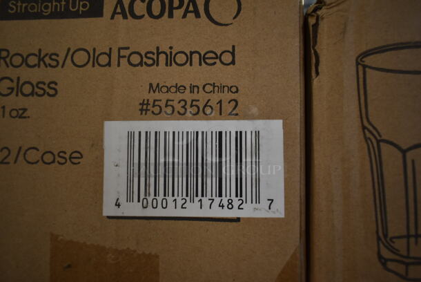 2 Boxes of BRAND NEW Acopa Beverage Glasses. 2 Times Your Bid! - Image 5 of 5