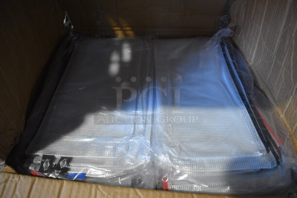 ALL ONE MONEY! Box of Approximately 240 BRAND NEW IN BOX! Alvin Mesh Bags. 5x13 - Image 1 of 6