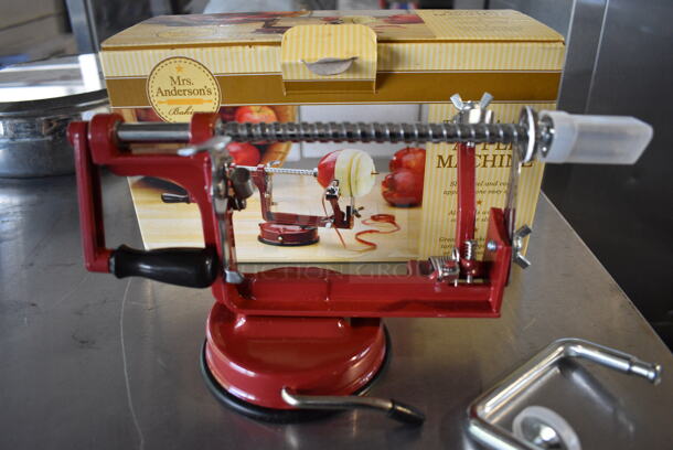 BRAND NEW IN BOX! Mrs Anderson's Metal Countertop Apple Peeler Machine. 10x4x5 - Image 4 of 5