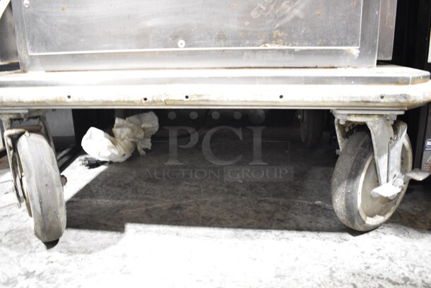 ServoLift Eastern Stainless Steel Commercial Heated Holding Cabinet on Commercial Casters. Cannot Test Due To Plug Style - Image 2 of 5