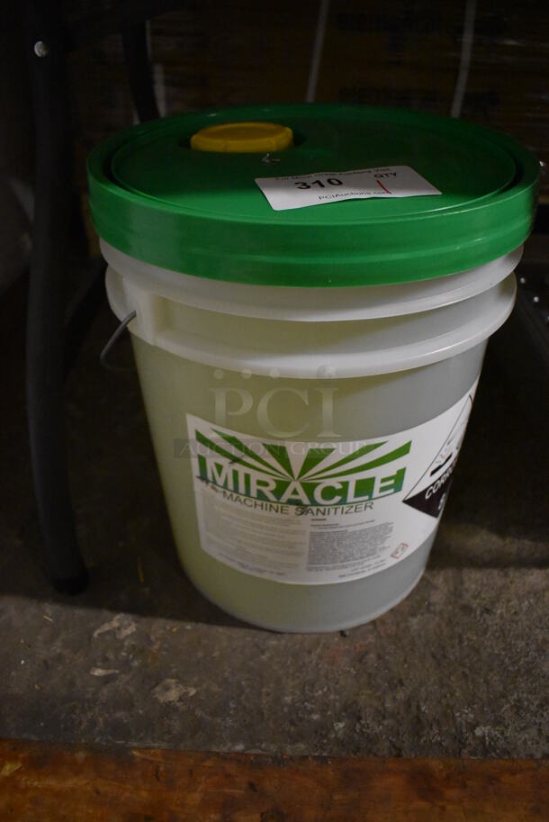 Miracle Dish Machine Sanitizer Barrel. 