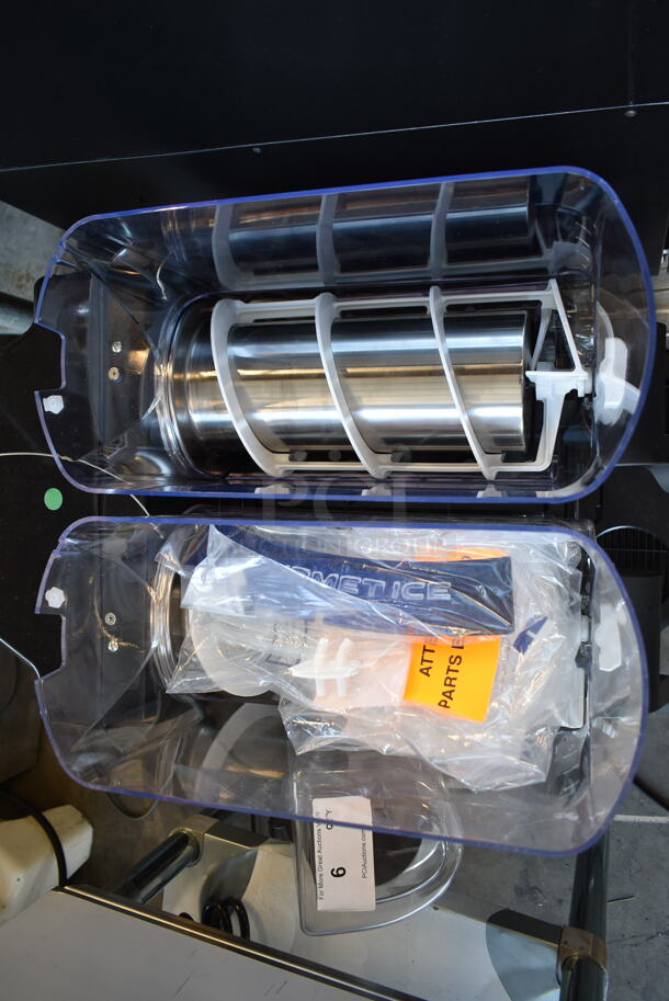 BRAND NEW SCRATCH AND DENT! 2023 Bunn ULTRA NX Stainless Steel Commercial Countertop 2 Hopper Slushie Machine. 120 Volts, 1 Phase. Tested and Working! - Image 7 of 8