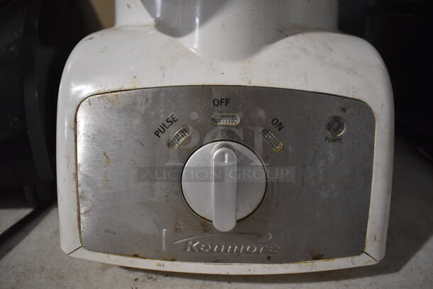 Kenmore Countertop Food Processor w/ S Blade. 120 Volts, 1 Phase. 7x10x16. Tested and Working! - Image 5 of 7