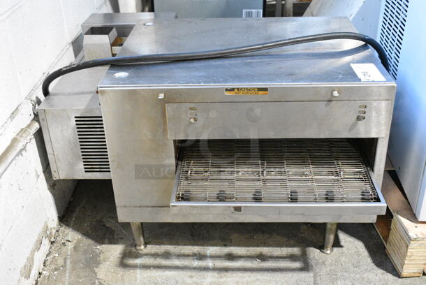 Lincoln Impinger 2502000U00V1620 Stainless Steel Commercial Countertop Electric Powered Conveyor Pizza Oven. 240 Volts, 1 Phase.  - Image 2 of 7