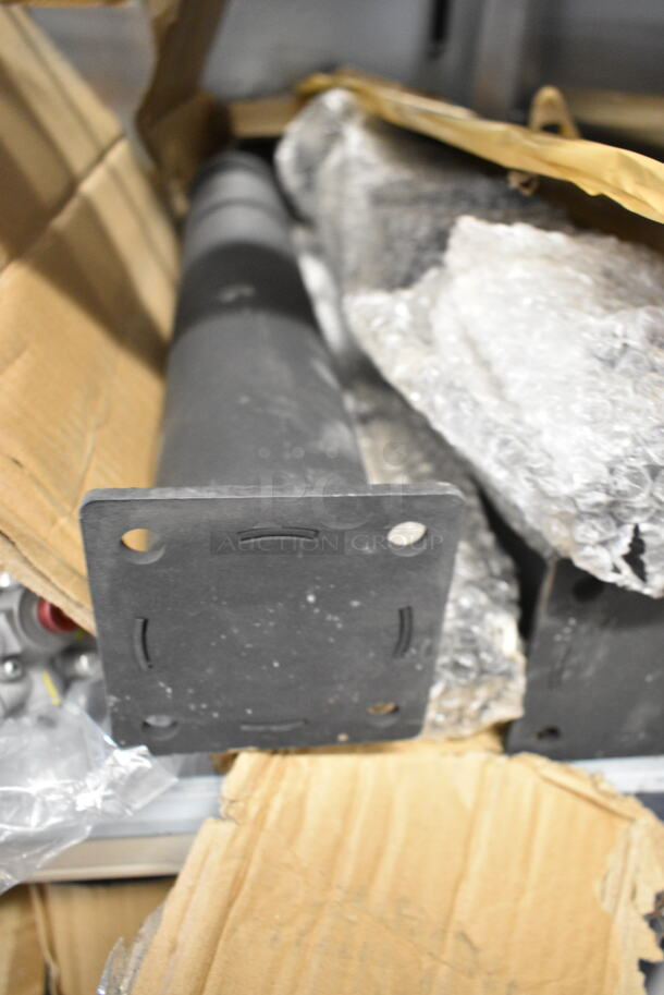 Box of 4 BRAND NEW SCRATCH AND DENT! Metal Convection Oven Legs.  - Image 3 of 3