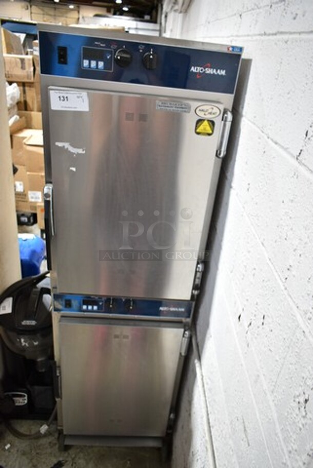 Alto Shaam 1000-TH/II Stainless Steel Commercial Electric Powered 2 Half Size Door Reach In Cook N Hold Oven on Commercial Casters. 208-240 Volts, 1 Phase. - Image 1 of 6