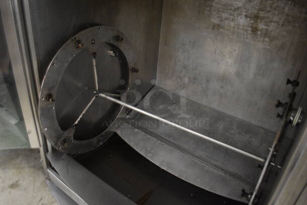 Hobart HR7 Stainless Steel Commercial Countertop 7 Spit Rotisserie Oven. Does Not Have Spits. 208 Volts, 1/3 Phase. 40x30x39 - Image 3 of 7