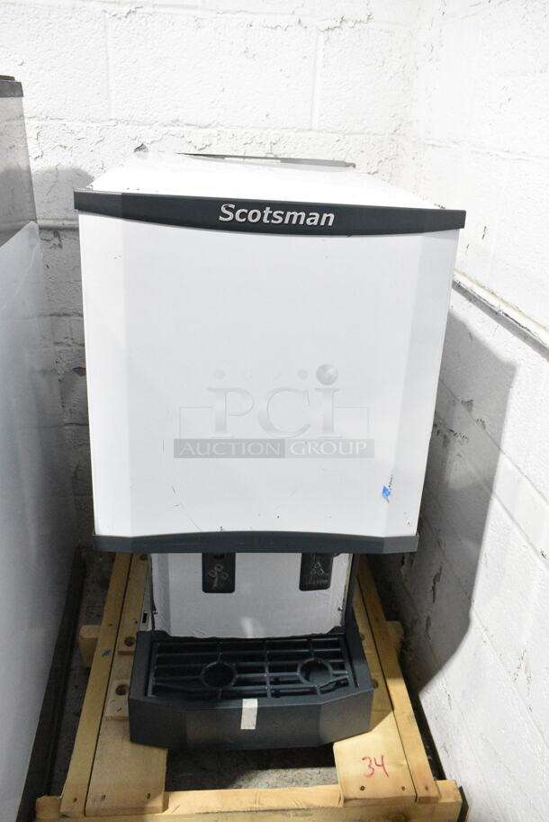 BRAND NEW SCRATCH AND DENT! 2024 Scotsman HID312A-1A Meridian Countertop Ice Machine and Water Dispenser - 12 lb. Bin Storage. 115 Volts, 1 Phase.  - Image 2 of 11