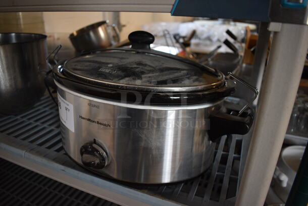 Hamilton Beach SC24 33268 Countertop Slow Cooker. 120 Volts, 1 Phase. 18x11x11 - Image 4 of 6