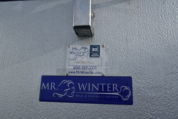 2 Mr Winter Walk In Boxes That Make a 8'x16' Combo Walk In Box w/ Copeland FFAP-020Z-TFC-072 208-230 Volt Compressor, Bohn ADT065AK 115 Volt, 1 Phase Evaporator, Bohn ADT104AK 115 Volt, 1 Phase Evaporator. Picture of the Unit Before Removal Is Included In the Listing. Information Provided By The Consignor But Not Verified By PCI Auctions. - Image 11 of 12