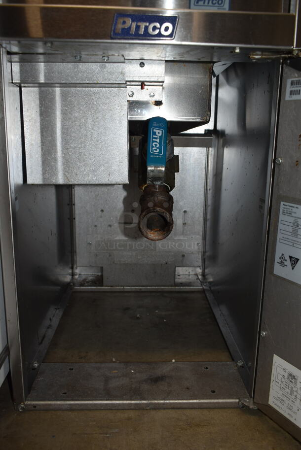 2019 Pitco Frialator E35 Stainless Steel Commercial Floor Style Electric Powered Deep Fat Fryer. 208 Volts, 3 Phase. - Image 6 of 7