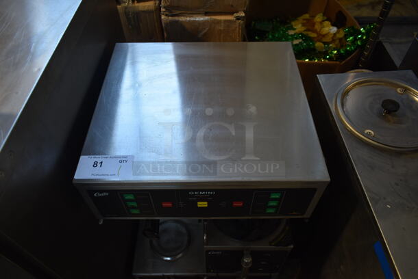 Curtis Gemini GFM-612ILD-10 Stainless Steel Commercial Countertop Coffee Machine w/ Hot Water Dispenser, 2 Metal Brew Baskets and 1 Satellite Dispenser. 220 Volts. - Image 2 of 8