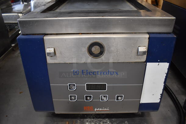 2011 Electrolux HSG HSSPAN Stainless Steel Commercial Countertop Electric Powered Panini Press. 208 Volts, 1 Phase. 14x30x23 - Image 6 of 11