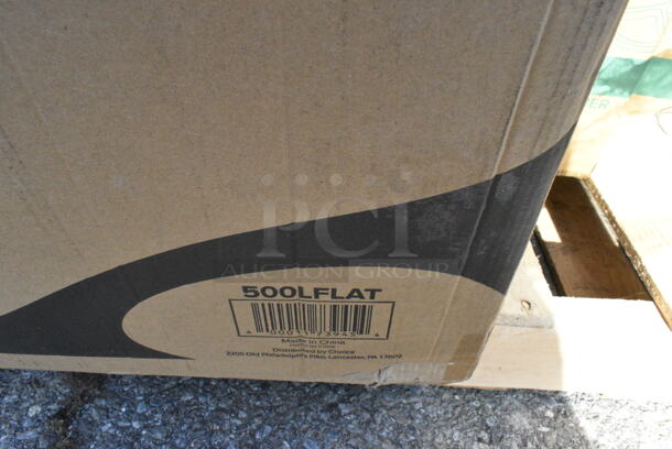 28 BRAND NEW Boxes Including 395RP10CPF EcoChoice No PFAS Added 10" Natural Bagasse Blend 3 Compartment Plate - 500/Case, 1501405NAT Choice 2 3/4" x 10" Kraft Disposable Silverware / Bakery / Churro Bag - 2000/Case, 433HLFHCAKE Choice 1/2 Size High Dome Sheet Cake Display Container with Clear Dome Lid - 25/Case, 966UPWIDEKFT OneUp by Choice Kraft 2-Ply Wide Interfold 6 1/2" x 8 1/2" Dispenser Napkin - 6000/Case, 395RP09W Choice Plates, 500LFLAT Choice 32 oz. Clear PET Plastic Flat Lid with No Straw Slot - 500/Case, 129MCR38B Choice 38 oz. Black Round Microwavable Heavy Weight Container with Lid - 150/Case, 394365M Noble Products Powder-Free Disposable Clear Vinyl Gloves for Foodservice - Medium - 1000/Case, 760PCC09 Choice 9 oz. Poly Paper Cold Cup - 2000/Case, 433CARRIER4 Choice Pulp Fiber 4 Cup Carrier - 300/Case, 500CC12 Choice Clear PET Customizable Plastic Cold Cup - 12 oz. - 1000/Case, 5012433M1 Lavex Li'l Herc 12-16 Gallon 1 Mil 24" x 33" Low Density Medium-Duty Clear Can Liner / Trash Bag - 250/Case, 130WHKSH Choice White Heavy Weight Wrapped Plastic Cutlery Pack - 500/Case, 500TO993C3 Choice 9" x 9" x 3" Microwaveable 3-Compartment Black / Clear Plastic Hinged Container - 100/Case. 28 Times Your Bid!  - Image 9 of 12