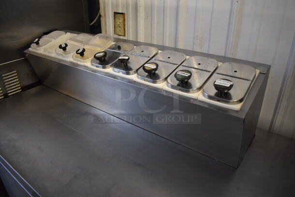 Beverage Air Stainless Steel Commercial Cooler w/ Topping Rail. 115 Volts, 1 Phase. 59x29x48. Tested and Working! - Image 2 of 6
