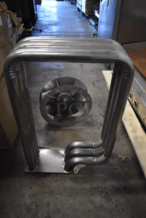 Box of Blodgett Parts Including 54791 Burner and 55303 Blower Wheel Key. - Image 7 of 8