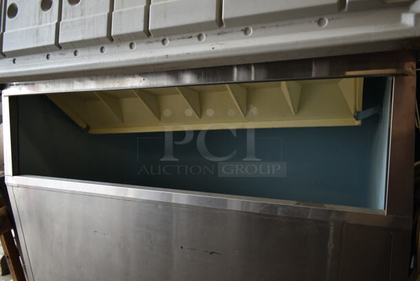 2014 Manitowoc IY1894N-261 Stainless Steel Commercial Ice Head on Commercial Ice Bin. 208-230 Volts, 1 Phase.  - Image 8 of 12