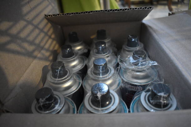 ALL ONE MONEY! Lot of 11 BRAND NEW! Chefmate Butane Fuel Cans!   - Image 2 of 2