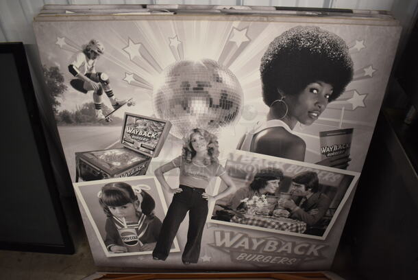 6 Black and White Pictures. 36x0.5x36. 6 Times Your Bid! - Image 3 of 8