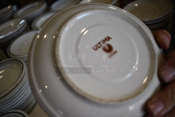 27 White Ceramic Saucers. 5.5x5.5x1. 27 Times Your Bid! - Image 3 of 3