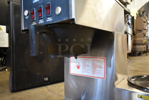 Bloomfield 8571 Stainless Steel Commercial Countertop 3 Burner Coffee Machine w/ Poly Brew Basket. 120 Volts, 1 Phase. - Image 6 of 9
