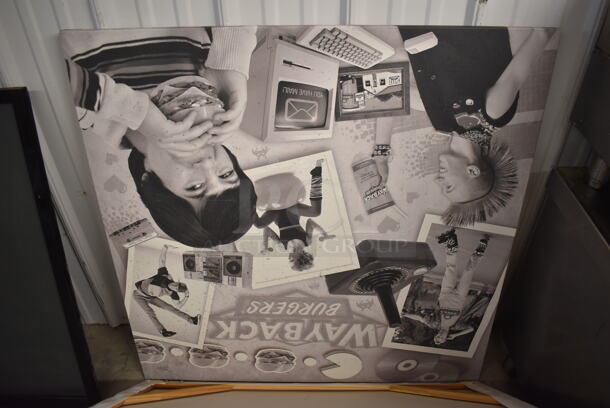 6 Black and White Pictures. 36x0.5x36. 6 Times Your Bid! - Image 7 of 8