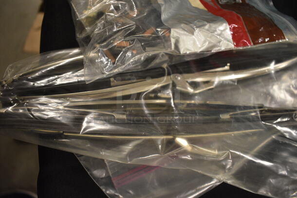 ALL ONE MONEY! Lot of Rolls Royce Items Including Clock, License Plate Cover, Cuff Links, Windshield Wiper Blades, Spirit of Ecstasy Emblem, Flash Light, Aprons, Car Parts and Mini Fuses - Image 7 of 12