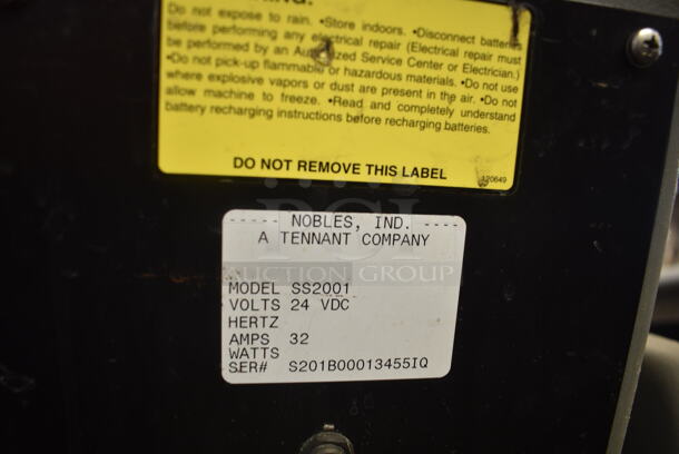 Nobles Tennant SS2001 Metal commercial Floor Cleaning Machine. Tested and Does Not Power On - Image 8 of 8